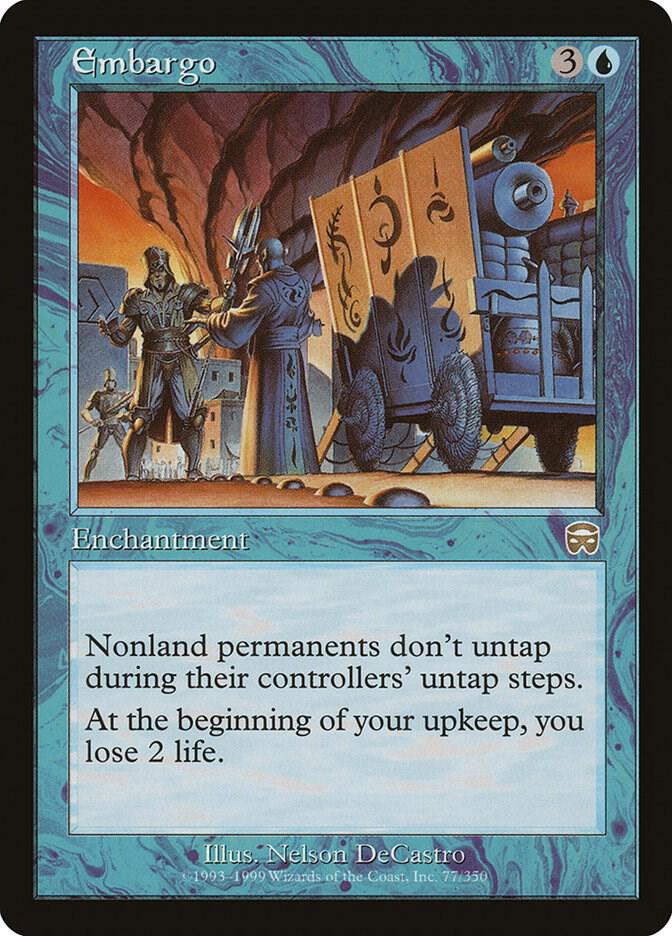Embargo [Mercadian Masques] 77
