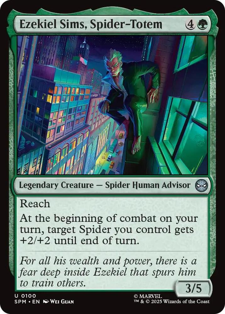 Ezekiel Sims, Spider-Totem [Marvel's Spider-Man] 100