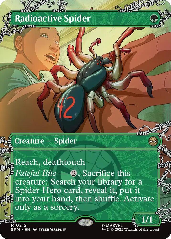 Radioactive Spider (Borderless) [Marvel's Spider-Man] 212