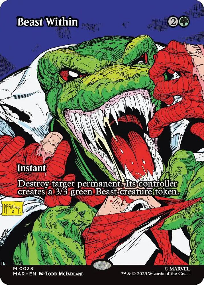 Beast Within (Borderless) [Marvel Universe Eternal-Legal] 33