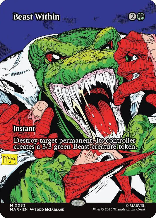 Beast Within (Borderless) [Marvel Universe Eternal-Legal] 33