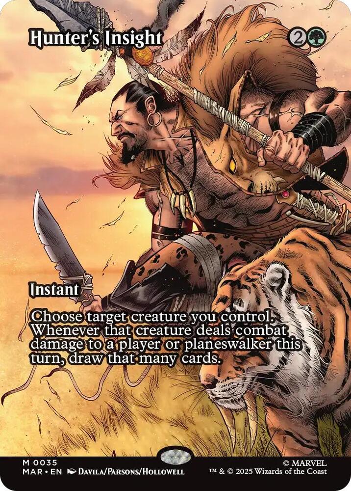 Hunter's Insight (Borderless) [Marvel Universe Eternal-Legal] 35