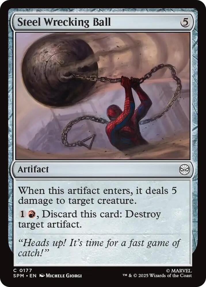 Steel Wrecking Ball [Marvel's Spider-Man] 177