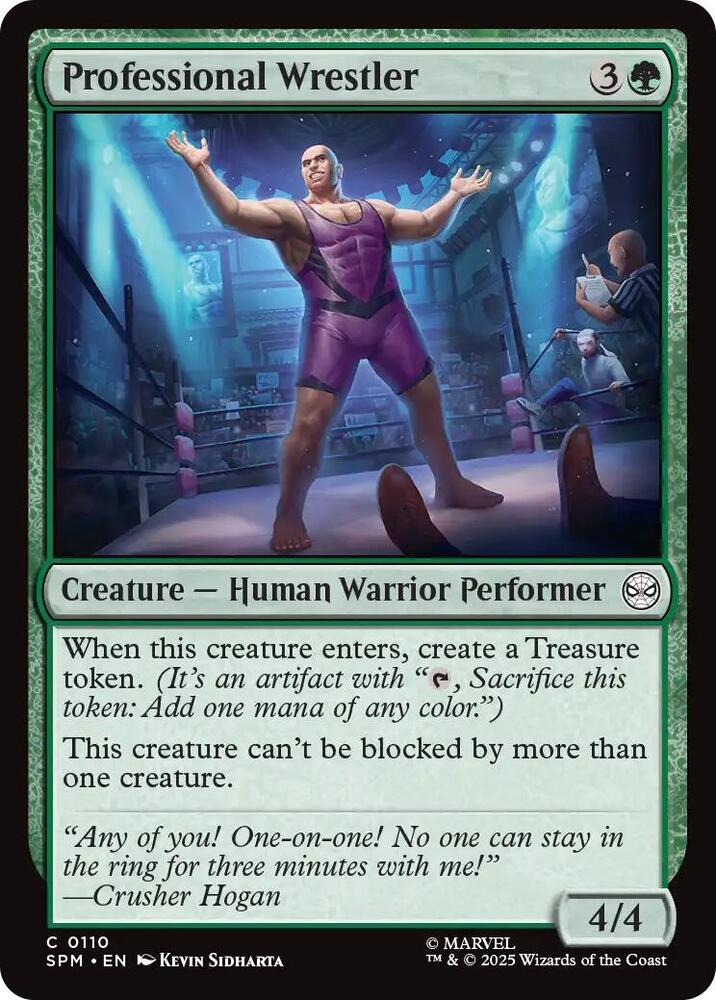 Professional Wrestler [Marvel's Spider-Man] 110