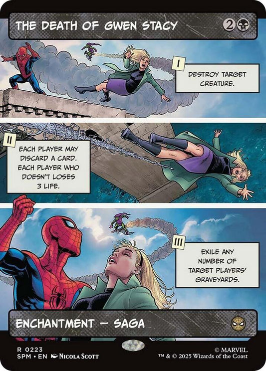 The Death of Gwen Stacy (Borderless) [Marvel's Spider-Man] 223