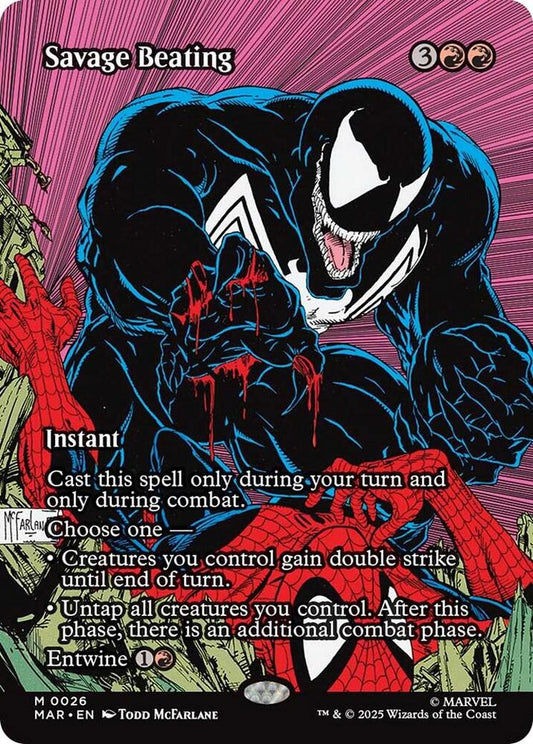 Savage Beating (Borderless) [Marvel Universe Eternal-Legal] 26