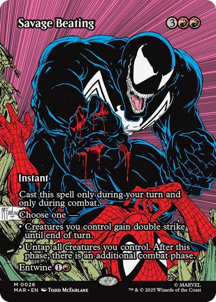 Savage Beating (Borderless) [Marvel Universe Eternal-Legal] 26