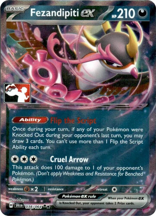 Fezandipiti ex - 038/064 (Series 7) [Prize Pack Series Cards] 038/064