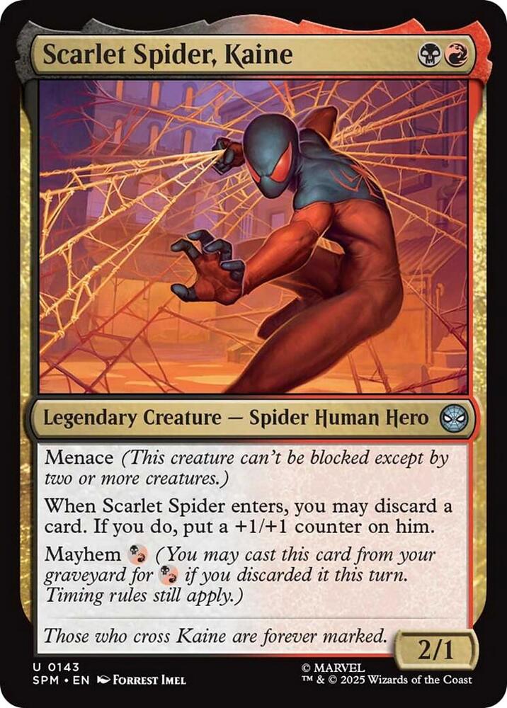 Scarlet Spider, Kaine [Marvel's Spider-Man] 143