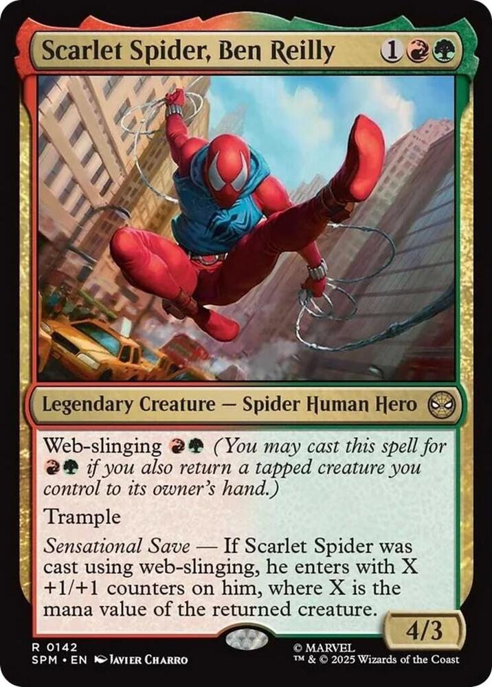 Scarlet Spider, Ben Reilly [Marvel's Spider-Man] 142