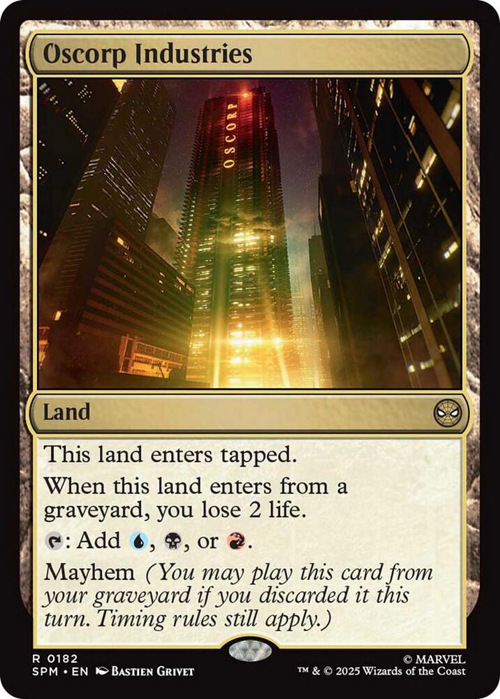 Oscorp Industries [Marvel's Spider-Man] 182