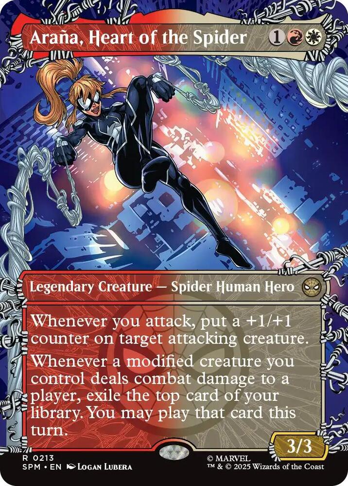 Arana, Heart of the Spider (Borderless) [Marvel's Spider-Man] 213
