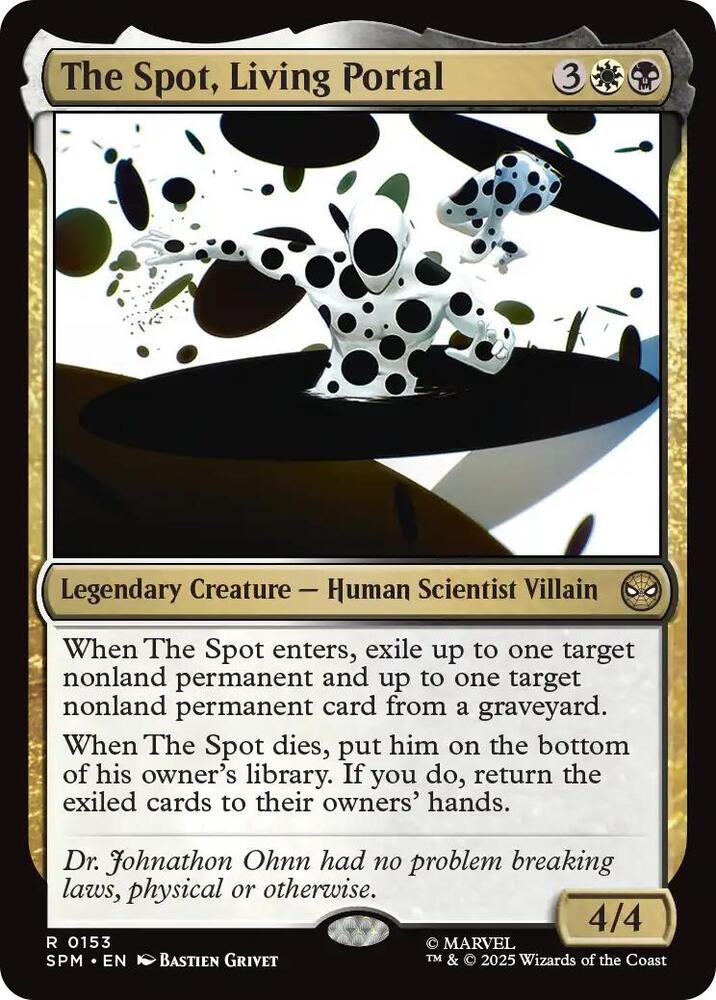 The Spot, Living Portal [Marvel's Spider-Man] 153