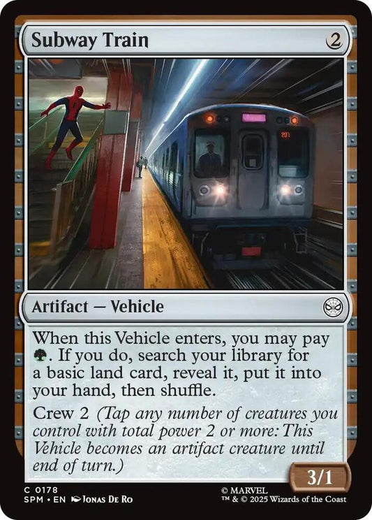 Subway Train [Marvel's Spider-Man] 178