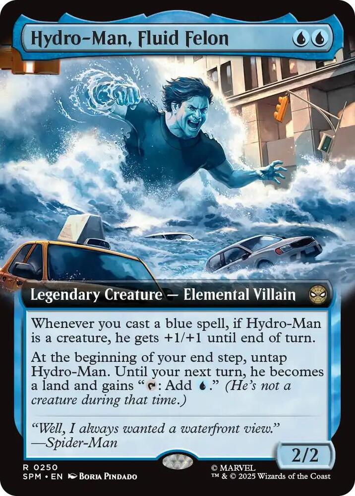Hydro-Man, Fluid Felon (Extended Art) [Marvel's Spider-Man] 250
