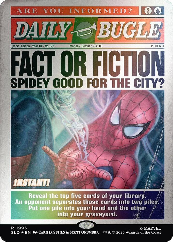 Fact or Fiction (1995) (Rainbow Foil) [Secret Lair Drop Series] 1995