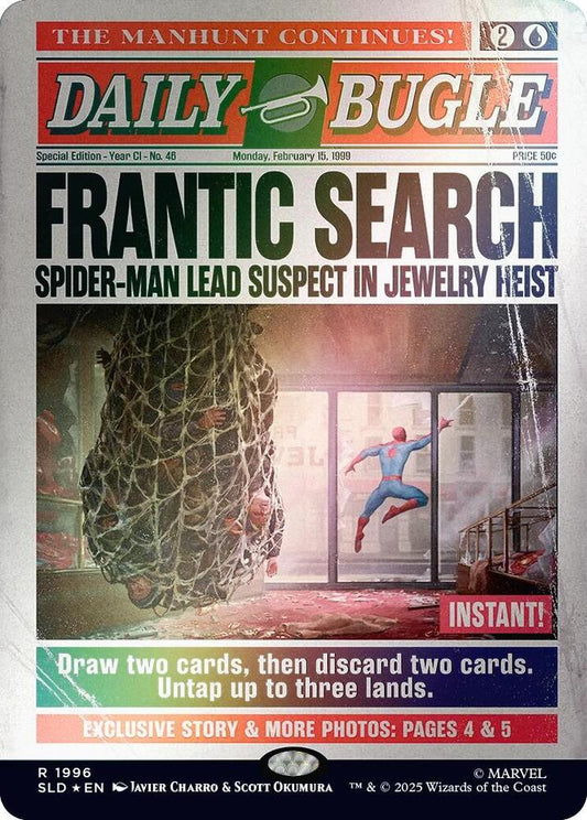 Frantic Search (1996) (Rainbow Foil) [Secret Lair Drop Series] 1996