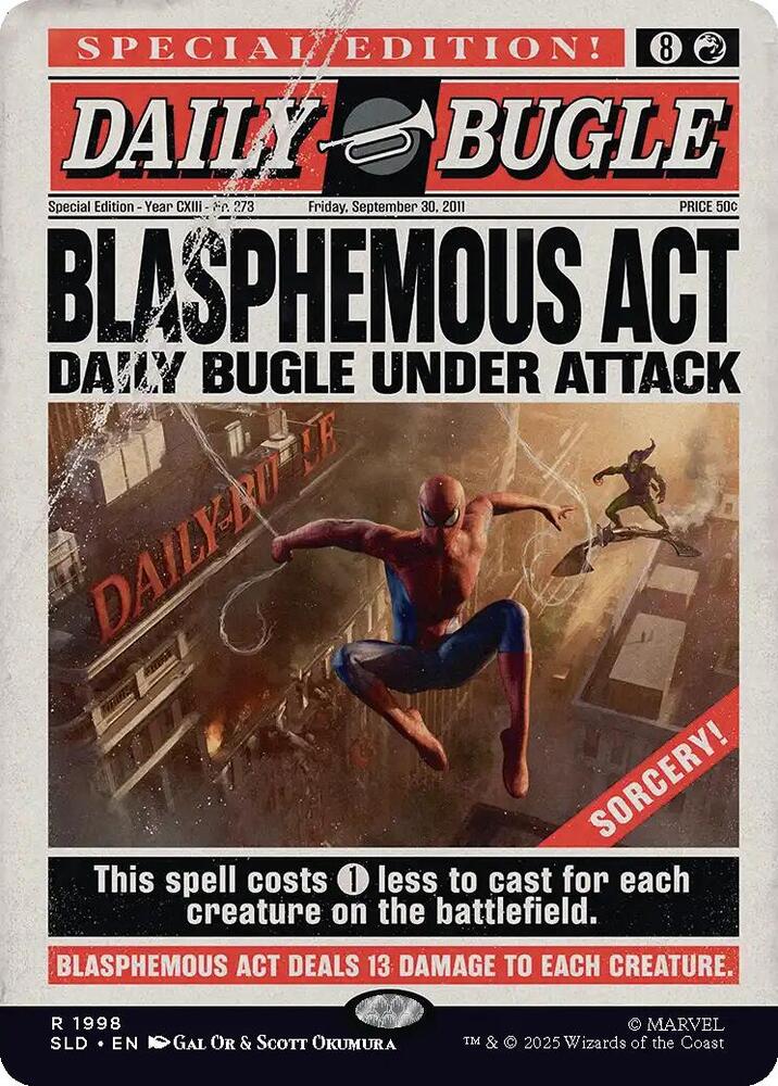 Blasphemous Act (1998) [Secret Lair Drop Series] 1998