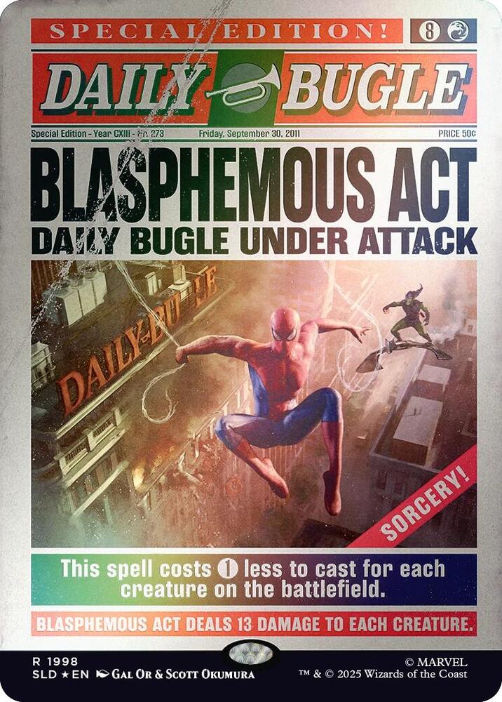 Blasphemous Act (1998) (Rainbow Foil) [Secret Lair Drop Series] 1998