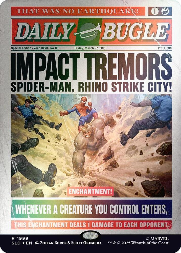 Impact Tremors (1999) (Rainbow Foil) [Secret Lair Drop Series] 1999