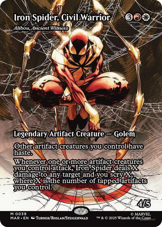 Iron Spider, Civil Warrior - Alibou, Ancient Witness (Borderless) [Marvel Universe Eternal-Legal] 39