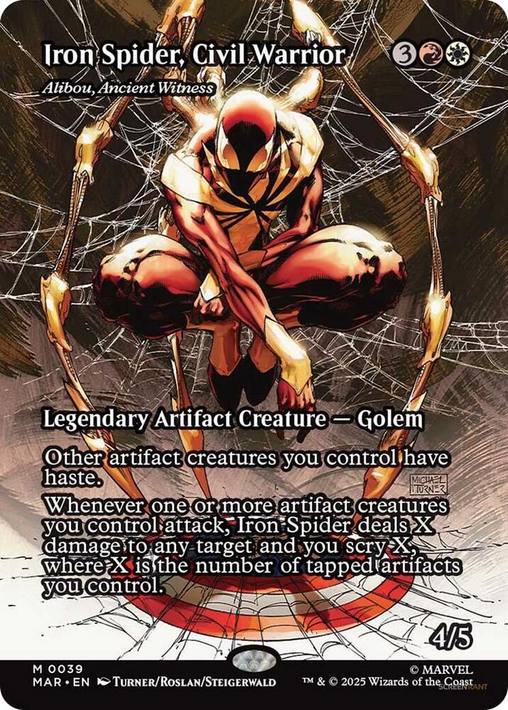 Iron Spider, Civil Warrior - Alibou, Ancient Witness (Borderless) [Marvel Universe Eternal-Legal] 39