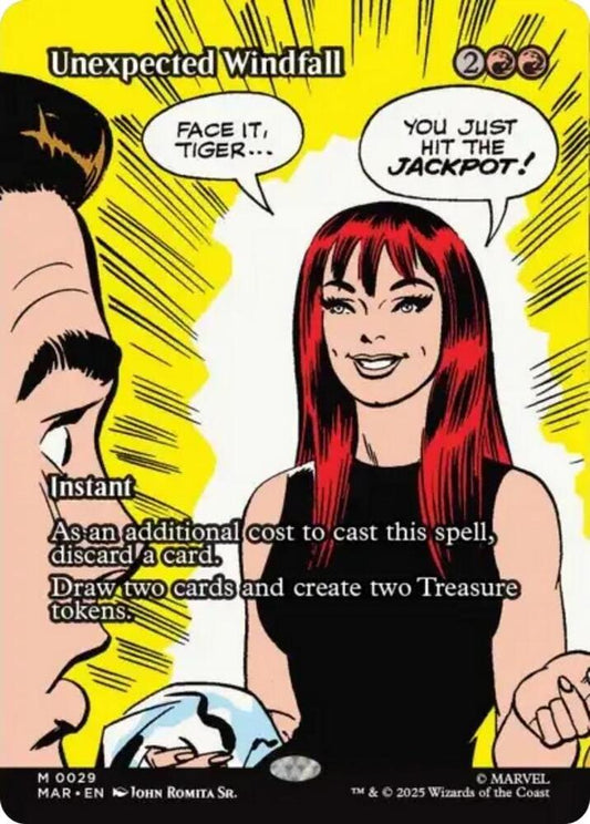 Unexpected Windfall (Borderless) [Marvel Universe Eternal-Legal] 29