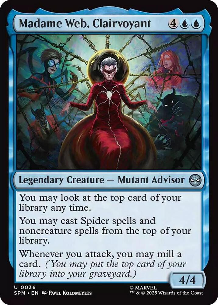 Madame Web, Clairvoyant [Marvel's Spider-Man] 36