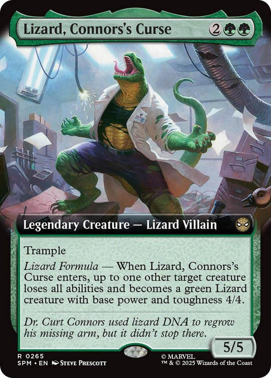 Lizard, Connors's Curse (Extended Art) [Marvel's Spider-Man] 265