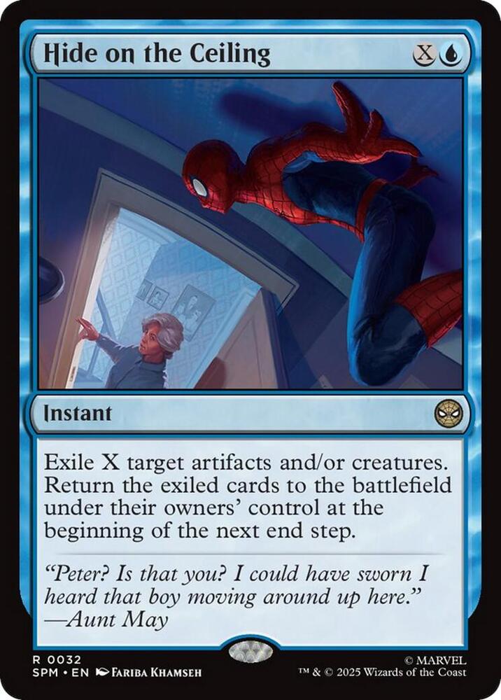 Hide on the Ceiling [Marvel's Spider-Man] 32