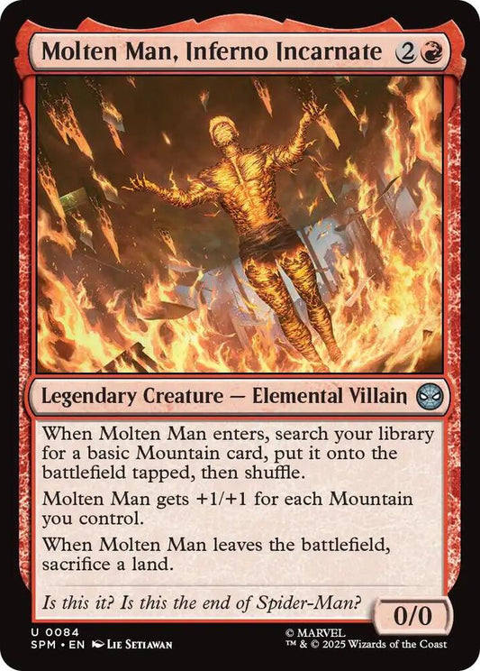 Molten Man, Inferno Incarnate [Marvel's Spider-Man] 84