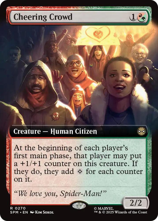 Cheering Crowd (Extended Art) [Marvel's Spider-Man] 270