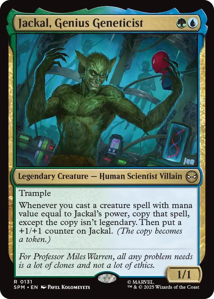 Jackal, Genius Geneticist [Marvel's Spider-Man] 131