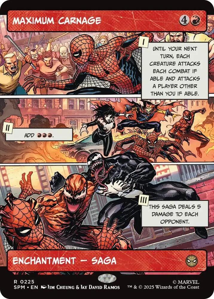 Maximum Carnage (Borderless) [Marvel's Spider-Man] 225