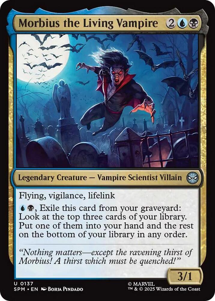 Morbius the Living Vampire [Marvel's Spider-Man] 137