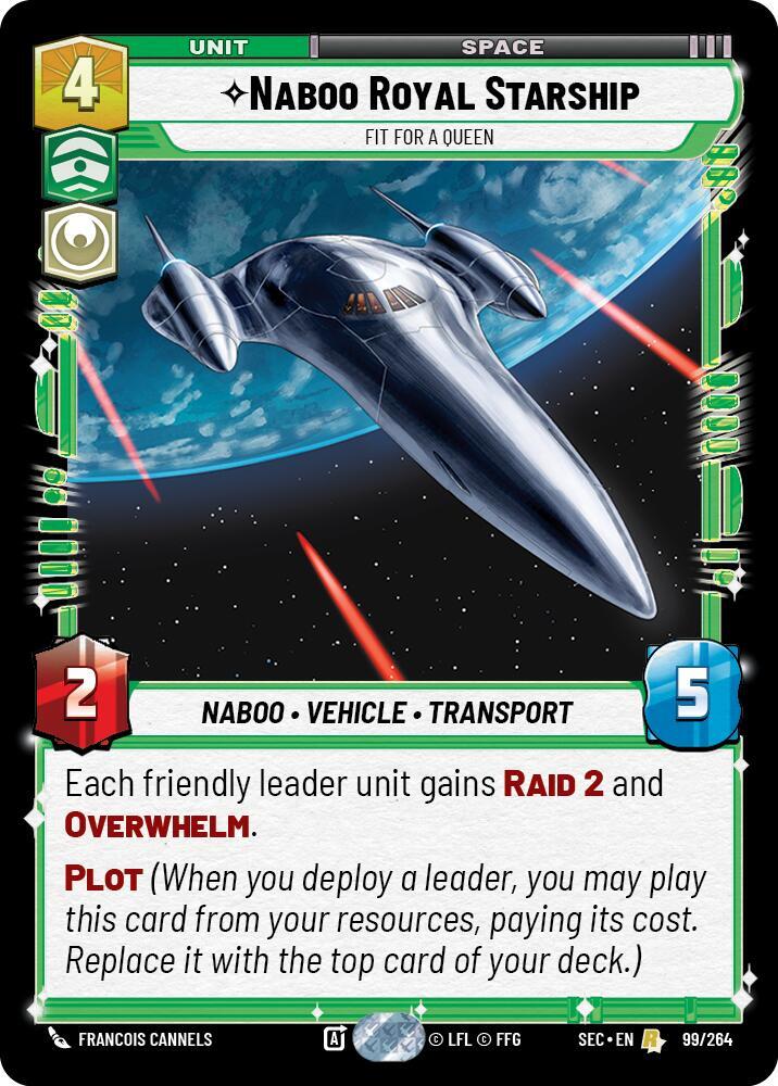Naboo Royal Starship - Fit For A Queen [Secrets of Power] 99/264