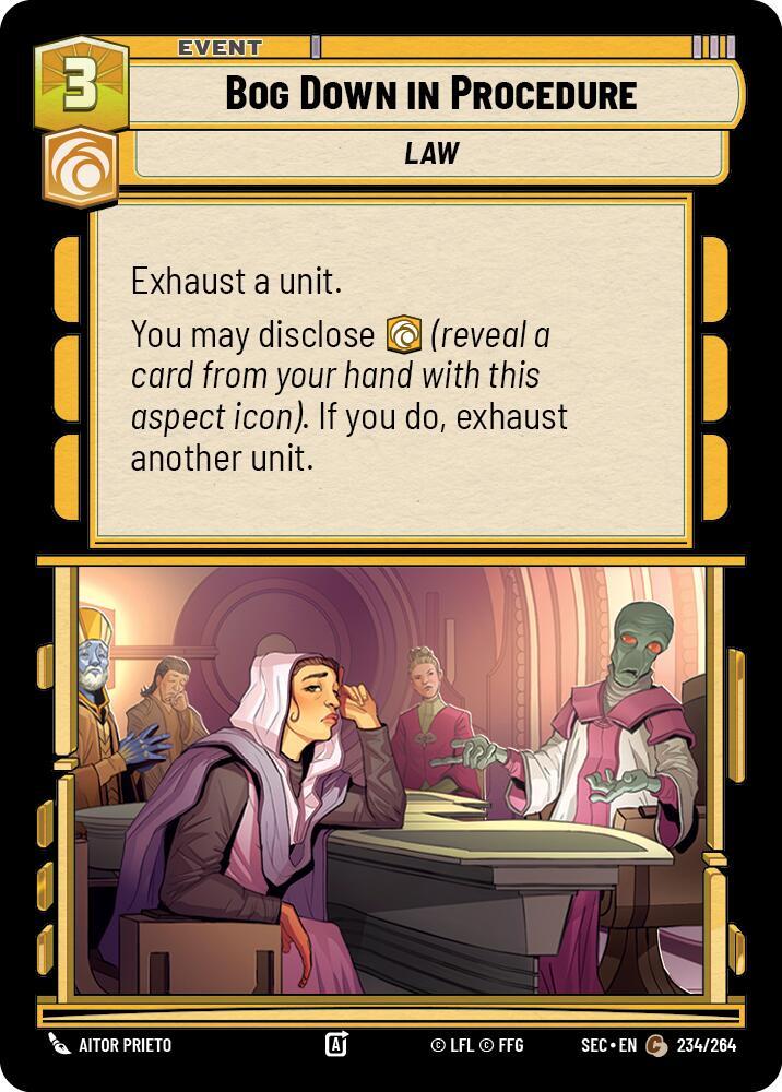 Bog Down in Procedure [Secrets of Power] 234/264