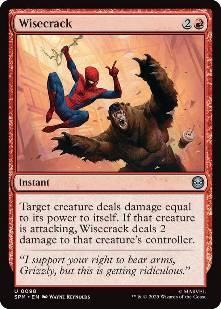 Wisecrack [Marvel's Spider-Man] 98