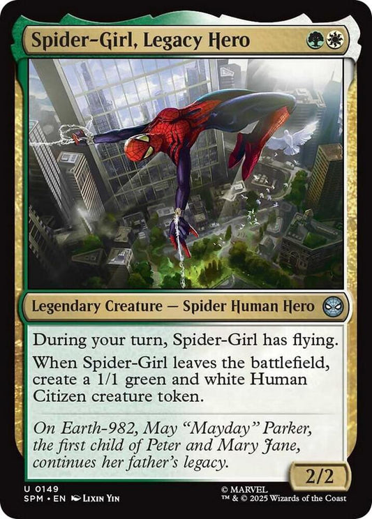Spider-Girl, Legacy Hero [Marvel's Spider-Man] 149