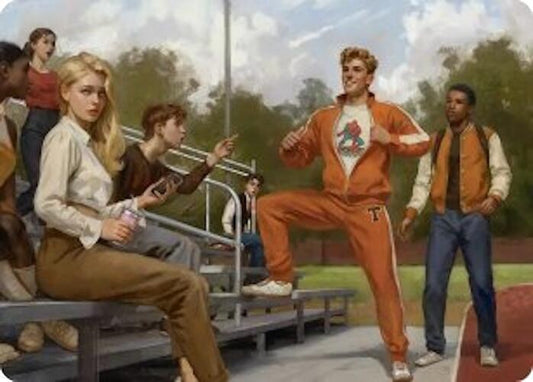 Flash Thompson, Spider-Fan Art Card [Art Series: Marvel's Spider-Man] 1