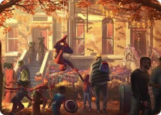Friendly Neighborhood Art Card [Art Series: Marvel's Spider-Man] 2