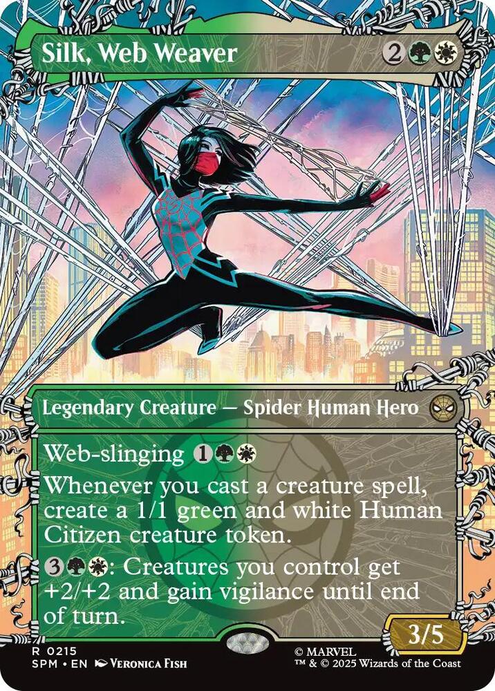 Silk, Web Weaver (Borderless) [Marvel's Spider-Man] 215