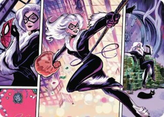 Black Cat, Cunning Thief Art Card [Art Series: Marvel's Spider-Man] 44
