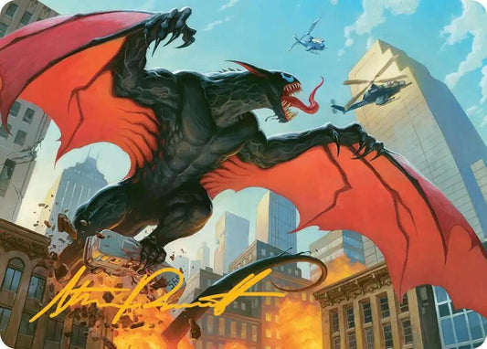 Grendel, Spawn of Knull Art Card (Gold-Stamped Signature) [Art Series: Marvel's Spider-Man] 54