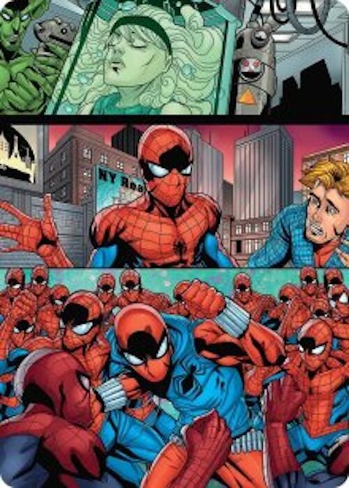 The Clone Saga Art Card [Art Series: Marvel's Spider-Man] 42