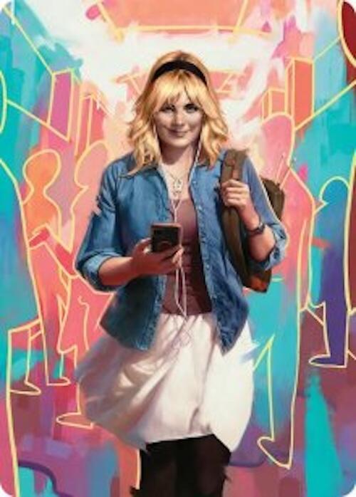 Gwen Stacy Art Card (13/54) [Art Series: Marvel's Spider-Man] 13