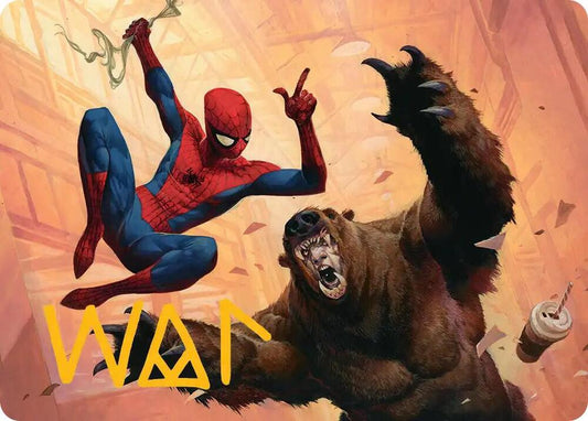 Wisecrack Art Card (Gold-Stamped Signature) [Art Series: Marvel's Spider-Man] 16