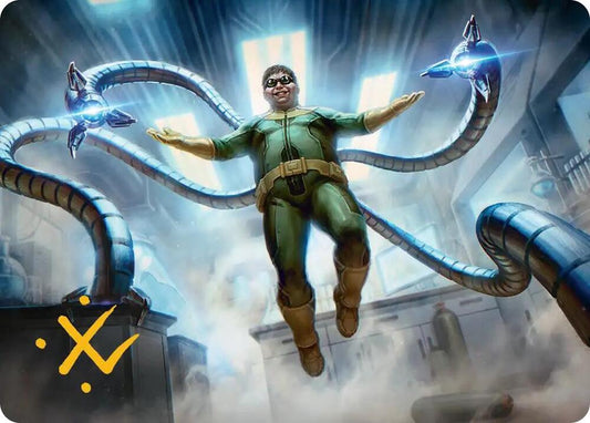 Doctor Octopus, Master Planner Art Card (25/54) (Gold-Stamped Signature) [Art Series: Marvel's Spider-Man] 25