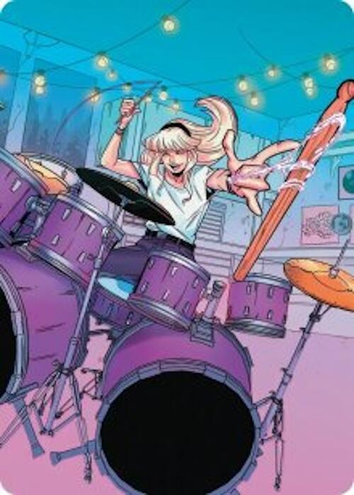 Gwen Stacy Art Card (34/54) [Art Series: Marvel's Spider-Man] 34