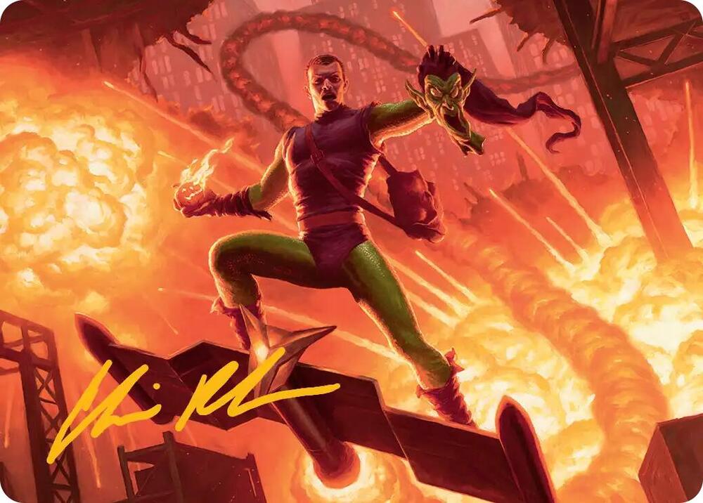 Green Goblin, Revenant Art Card (Gold-Stamped Signature) [Art Series: Marvel's Spider-Man] 27